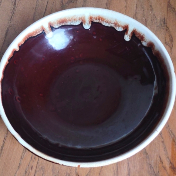 Vintage Pfaltzgraff Gourmet Brown 10" Round Bowl - Picture 3 of 4